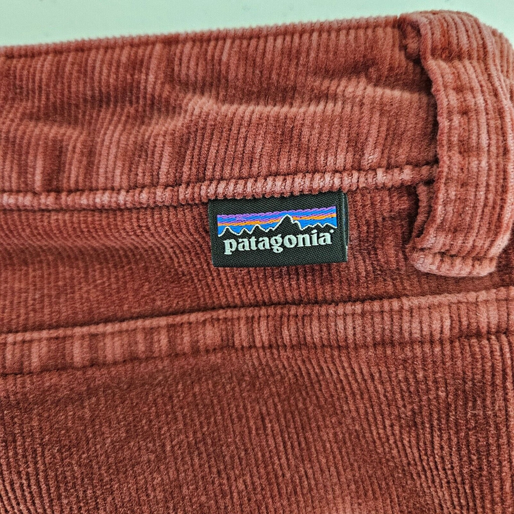 Patagonia Womens Organic Cotton Fitted Corduroy Pants Size 30 Stretch Gorpcore - Picture 15 of 16